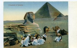 EGYPTE - Pyramides Et Sphynx. - Piramiden