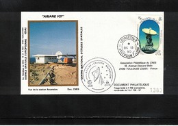 Ascension Island 1990 Space / Raumfahrt   Ariane  V 37 - Ariane Station On Ascension Island - Afrique