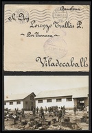 Espagne Spain Spanien - 1926 MELILLA MAESTRANZA Y PARQUE DE ARTILLERIA - FRANQUICIA - CONTENIDO TARGETA POSTAL - Storia Postale