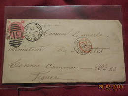 Lettre De 1873 à Destination De Nantes - Storia Postale