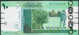 SUDAN P73b  10 POUNDS 2015 #DF   UNC. - Sudan