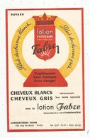 Buvard ,  LOTION FABRE ,laboratoires Fabre ,Paris ,frais Fr 1.55 E - Other & Unclassified