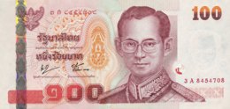 Thailand 100 Bath, P-114 (2005) - UNC - Signature 76 - Thaïlande