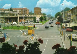 3087 "RIVOLI(TO)-PIAZZA MARTIRI DELLA LIBERTA' "FIAT500,UNO,BUS,TAXI,GARITTA VIGILI  ANIMATA CART. POST. ORIG. NON SPED. - Rivoli