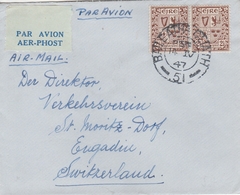 Irlande Lettre Pour La Suisse 1947 - Brieven En Documenten
