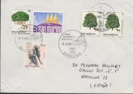 3386  Carta Dogana 1980 Repu.. De San Marino - Briefe U. Dokumente