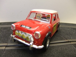 SCALEXTRIC MINI COOPER Rojo 177 - Schaal 1:32