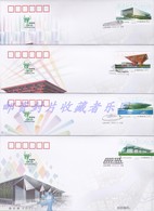 China 2010-3 Shanghai Expo Stadium Stamps FDC - 2010 – Shanghai (Chine)