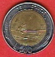 ITALY #   500 Lire Taranto Naval Yards FROM 1985 - 500 Lire