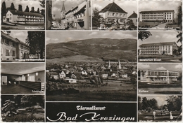 BAD KROZINGEN  -  * 11 ANSICHTEN Des Thermalkurort "   -  Verlag : Erwin BURDA Aus Freiburg - Bad Krozingen