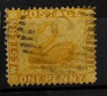 Western Australia 1 Penny, 12-bar Numeral Postmark 5, GASCOYNE/CANARVON - Gebruikt