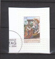 Liechtenstein   Gestempelt 1363 Auf Briefstück Weihnachten - Gebruikt