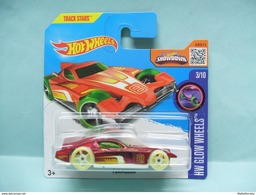 Hot Wheels - FORMUL8R - 2016 HW Glow Wheels HOTWHEELS Blister EU 1/64 - HotWheels