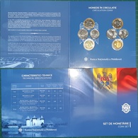 MOLDOVA  2019 Set Coins 2018 (8 Pcs) In Blister UNC - Moldawien (Moldau)