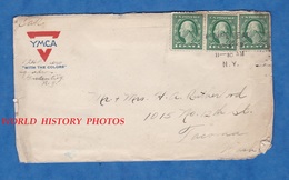 Enveloppe Ancienne D'un Soldat Américain Du 124th Aero Squadron - NEW YORK / Garden City - US Postage WW1 Aviation YMCA - Sonstige & Ohne Zuordnung