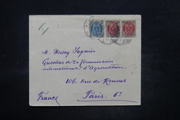 DANEMARK - Enveloppe Pour Paris En 1901 , Affranchissement Plaisant - L 26558 - Lettres & Documents