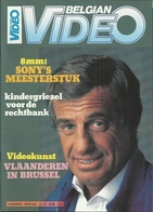 BELGIAN VIDEO N° 27 DERDE JAARGANG - 1985 ( JEAN-PAUL BELMONDO ) - Cinema & Televisione