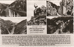 HÖLLENTAL   -   5 Ansichten ** GRUSS Vom HIRSCHSPRUNG Und Umgebung **  -  Verlag : Erwin BURDA Aus Freiburg Nr 39/33 - Höllental