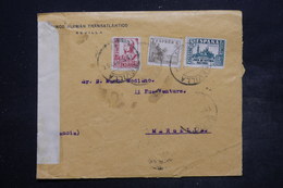 ESPAGNE - Enveloppe Commerciale De Sevilla Pour Marseille En 1937 Avec Contrôle Postal - L 26858 - Republicans Censor Marks