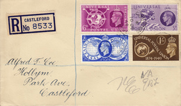1949 75th Anniversary Of Postal Union - ....-1951 Pre Elizabeth II