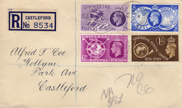 1949 75th Anniversary Of Postal Union - ....-1951 Pre Elizabeth II