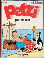 Petzi  N° 20 - Petzi Part En Mer - Casterman - ( 1990 ) . - Petzi