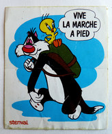 AUTOCOLLANT STENVAL TITI ET LA QUALITE DE VIE N°02 1975 - Stickers