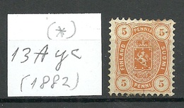 FINLAND FINNLAND 1882 Michel 13 A Y  * - Unused Stamps