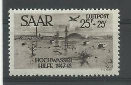 Sarre, P. A. N°12 Neuf ** Cote YT 55€ - Airmail