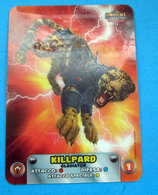 ANIMAL GLADIATORS KILLPARD LAMINCARDS EDIBAS - Otros & Sin Clasificación