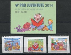 RC 12179 SUISSE 2014 PRO JUVENTUTE CARNET + TIMBRES NEUF ** - Unused Stamps