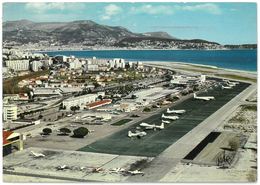 CP NICE - Aéroport Nice Côte D'Azur Et La Baie Des Anges - Ed. MAR N°4412 - Transport (air) - Airport