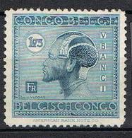 CONGO BELGE YT 131* - Ungebraucht