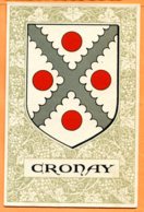 FR484, Cronay, Armorial Des Communes Vaudoises, Non Circulée - Cronay