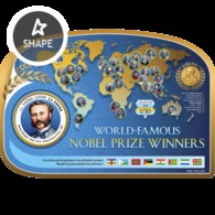 Sierra Leone 2019, Nobel Prize, Dunandt, BF - Henry Dunant