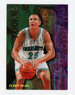 GEORGE ZIDEK ROOKIE   CARDS NBA FLEER 1996 N. 388 - Other & Unclassified