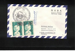 Chile 1972 Space / Raumfahrt Apollo Interesting Cover - América Del Sur