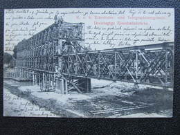 AK KORNEUBURG Eisenbahnbrücke 1910////   D*37669 - Korneuburg