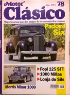 CA013 Autozeitschrift Motor Clásico, Nr. 78, 1994, Spanisch, Neuwertig - [3] 1991-Hoy