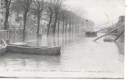 VILLENEUVE-LA-GARENNE - ( 92 ) - La Crue De La Seine ( 1910 ) - Villeneuve La Garenne