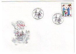 SLOVAKIA FDC 188 - FDC