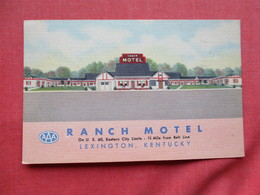 Ranch Motel  Kentucky > Lexington > Ref 3265 - Lexington
