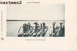 CONGO FRANCAIS HAUT OUBANGUI EMBARCADERE DE LA N.T.C.O. EN 1903 - Französisch-Kongo