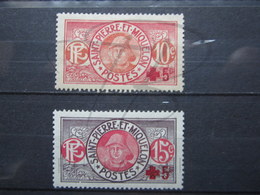 VEND BEAUX TIMBRES DE S.P.M. N° 105 + 106 , (X) !!! - Unused Stamps