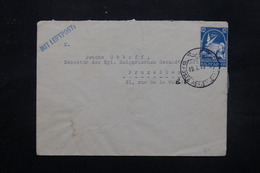 BULGARIE - Enveloppe De Sofia Pour Bruxelles En 1940 Par Avion , Affranchissement Plaisant - L 27575 - Lettres & Documents