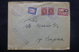 BULGARIE - Enveloppe De Sofia Pour Varna En 1927 Par Avion, Affranchissement Et Oblitération Plaisants - L 27584 - Covers & Documents