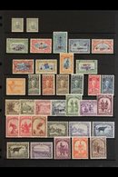 BELGIAN CONGO 1892-1941 MINT COLLECTION Presented On A Series Of Stock Pages That Includes 1892-4 25f & 50f (unissued),  - Other & Unclassified