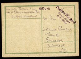 A6078) Böhmen & Mähren Feldpostkarte 19.09.39 Frühe Dienstpostkarte - Covers & Documents