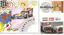 Australian F1 Grand Prix, Enveloppe Spéciale Adelaide Street Circuit 1988 - Storia Postale