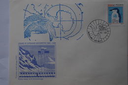 5-063 Base Antactic Pologne Antactic Traité Antarctique Pole Sud South Manchot Pingouin Penguin 1991 - Protection De L'environnement & Climat